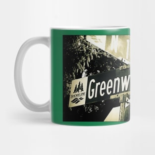 Greenwood Avenue1, Shoreline, Washington by Mistah Wilson Mug